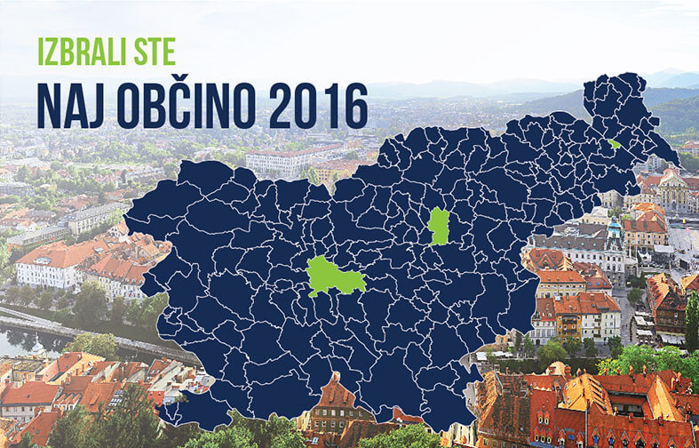 Bralci Eko dežele izbrali: NAJ občine 2016 so Ljubljana, Žalec in Veržej