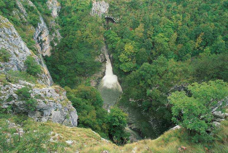 Kanjon reke Reke (foto: Janez Skok)