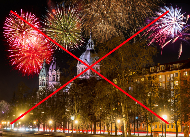 Berlin, Hamburg in München prepovedali ognjemete!