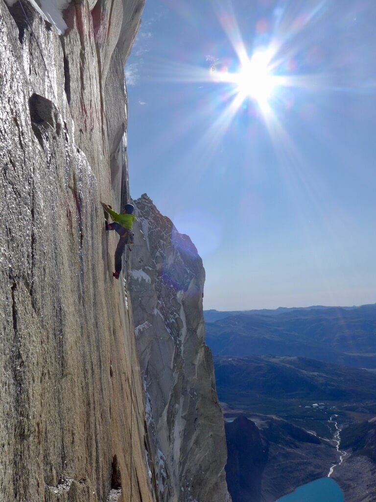Mir, nova prvenstvena smer Krajnca in Lindiča v Patagoniji